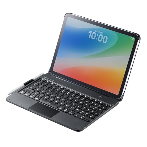 ブラック/-/SKB-BTIPAD5BK・パッケージ個数:1・ケース部分とキーボード部分がマグネットで分離可能なiPad A16・10.9インチiPad（第10世代）専用Bluetoothキーボードです。・タッチパッドを搭載しておりiPadをノートパソコンのように操作が可能です。・日本語JIS配列を採用。ノートパソコンと同じ標準的な配列なので違和感なくキー入力が可能です。・iPad A16・10.9インチiPad（第10世代）専用設計なのでiPadに完全にフィットします。・ケース部分を閉じるとiPadとキーボードの両方がスリープに入るオートスリープ機能付きです。●ケース部分とキーボード部分がマグネットで分離可能なiPad A16・10.9インチiPad（第10世代）専用Bluetoothキーボードです。 ●タッチパッドを搭載しておりiPadをノートパソコンのように操作が可能です。 ●日本語JIS配列を採用。ノートパソコンと同じ標準的な配列なので違和感なくキー入力が可能です。 ●iPad A16・10.9インチiPad（第10世代）専用設計なのでiPadに完全にフィットします。 ●ケース部分を閉じるとiPadとキーボードの両方がスリープに入るオートスリープ機能付きです。 ●ノートパソコンと同じパンタグラフキー方式を採用。キーの形状はアイソレーションタイプで爪の引っ掛かりを軽減します。 ●指先にフィットする窪んだキー形状が、打鍵時のミスを軽減します。 ●経済的でエコな繰り返し充電できるリチウムイオン電池を内蔵しています。 ●キーボードの充電ポートはUSB Type-Cポートを採用。iPadの充電ケーブルでキーボードの充電が可能です。 ●ホームボタンやボリューム調整など操作時に便利なショートカットキーを搭載しています。 ●サイドにタッチペンを固定できるペンホルダー機能付きです。 ■適合規格：Bluetooth 5.1 Class2 ■プロファイル：HID（Human Interface Device Profile） ■キー数：81キー ■キーピッチ：17mm ■キーストローク：1.2±0.15mm ■動作力：60g±10g ■キースイッチ：パンタグラフ ■キー配列：日本語 ■連続動作時間：約266時間 ■連続待機時間：約7900時間 ■充電時間：4時間 ■使用電池：充電池 ■印刷方式：シルク印刷 ■アイソレーション：あり ■タッチパッド：あり ■キーボードサイズ：コンパクト（テンキーなし） ■電源スイッチ：あり ■サイズ：W250×D192×H20mm ■重量：690g ■付属品：充電用ケーブル（USB Aコネクタ − Type-Cコネクタ）、取扱説明書