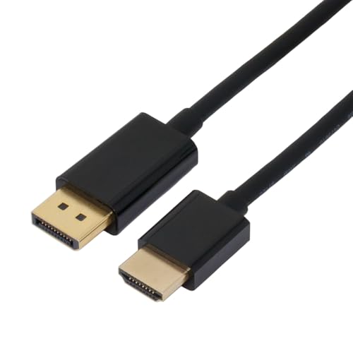 アイネックス(AINEX) ラッチなしDisplayPort - HDMIパッシブケーブル 2m ブラック ...