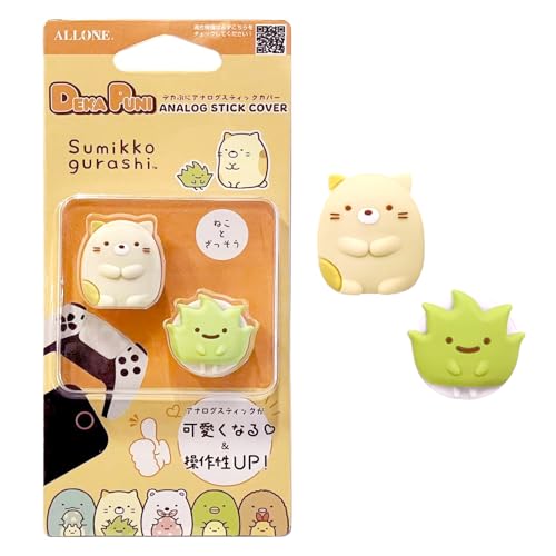 ねこ＆ざっそうq)ねこ/ざっそう/-/-・Color:q)ねこ/ざっそう・パッケージ個数:1・【対応機種】Switch2のJoy-ConとProコンに対応しています。 ※詳細：Joy-Con2／Proコン／Proコン2／PS4用コントローラー／PS5用コントローラーに対応（SwitchLite／Switch／Switch有機ELのJoy-Conには対応していません）・【ゲーム機をかわいく大変身！】サンエックスの大人気キャラクター「すみっコぐらし」がアナログスティックカバーになって登場！かわいいキャラクターと一緒にゲームを楽しんじゃおう♪種類は全部で5種類！取り付けも簡単です。・【簡単に取り付けできる】軽く押して回しながらはめ込むだけで誰でも簡単に装着できます。バリエーションは全部で5種類！お気に入りの組み合わせを見つけてね。別売りの「すみっコぐらし セパレート型クリアケース」とセットで使っても◎・【アナログスティックの保護に】傷がつきやすいアナログスティックを優しく保護します。また、シリコンの滑り止め効果で操作性もUP！余計な力を入れずにスティックの操作が可能で商品紹介 サンエックスの大人気キャラクター「すみっコぐらし」がアナログスティックカバーになって登場！かわいいキャラクターと一緒にゲームを楽しんじゃおう♪ 安全警告 特になし