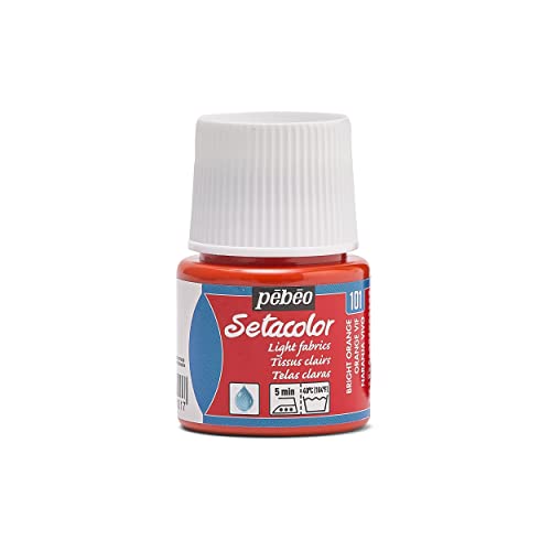ビビットオレンジ/45 ml/329101・Color:ビビットオレンジSize:45 ml・パッケージ個数:1・対象年齢 :12才以上手描きやステンシルに適した布用水性アクリル絵具です。アイロン定着後は洗濯、ドライクリーニング可能です。濃い色の生地には発色しません。 (.co.jpより)