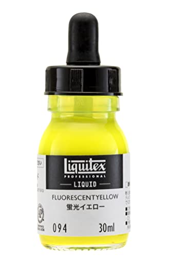 094蛍光イエロー/30ml/15701094・Color:094蛍光イエローSize:30ml・液状アクリル絵具・水で薄めずそのまま使えるタイプ・容量：30ml・用途：コミック、ネイルアート、絵手紙、ファブリックペイント、エアブラシ、カリグラフィー、ステンシル、ポーリングアート、フルイドアート・完全乾燥：約77時間アクリル絵具 水で薄めずそのまま使えるタイプ 液状だから、すぐに描ける! 液状だから混色しやすい! 液状だから、いつでも同じ濃度! 水彩表現にも最適な液状アクリル絵具! ぼかし、にじみ技法が簡単にできます。 ボトルから出してすぐに濡れるやわらかさです。 顔料濃度が高いままに、いつでも水で溶いたような状態。 簡単、きれいに平滑な平塗りができます。 細かい描きこみがしやすいので、細密描写もラクにできます。 液状なので、絵具を水で薄めて使う技法に最適。 コミックに、ネイルアートに絵手紙にも便利。 その他、ファブリックペイントやエアブラシ、カリグラフィー、ステンシル、ポーリングアート、フルイドアートなど。