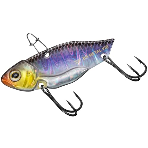 ワカサギ/10 g/07437191・Color:ワカサギSize:10 g・ーシックで使いやすいハイレスポンスメタルバイブ！コンセプトは基本のメタルバイブ。メタルバイブの釣りにおける使い易さとは何かを求め開発した。 着底の感じやすさ メタルバイブの釣りにおいて、着底が感じやすいものは、根掛かりのリスクを減らし快適にルアーを扱うことが出来る。BHメタルバイブは、重心をフロントに置くことで、直線的なフォールを実現。これによりライトウエイトでも着底感度が高く大きなメリットとなっている。 立ち上がりのレスポンスと移動距離を抑制 メタルバイブの釣りは、着底後すぐにリフト＆フォールを開始することが多い。BHメタルバイブは立ち上がりのレスポンスを高めることで、スムーズなリフトアクションが可能。また、移動距離を抑えることでより多くアクションが出来るように仕上げた。 ラインアイは1箇所 一般的なメタルバイブはラインアイの穴が複数箇所開いており、アクションに違いを出せるが、メタルバイブの釣りはほとんどがリフト＆フォールであることから、迷わず使用できるようにベストな穴の位置を1カ所だけ設定。メタルバイブの釣りを始める最初の1個としておススメしたいメタルバイブに仕上がっている。