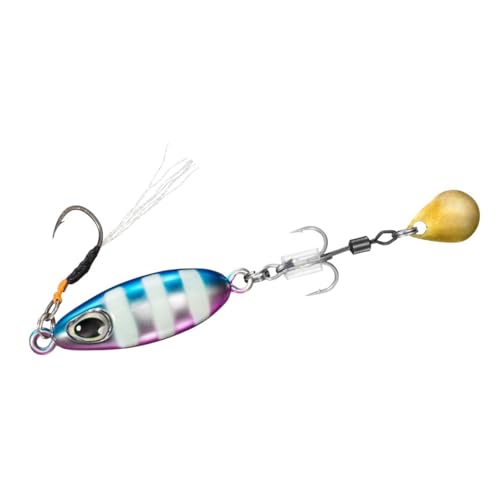 ダイワ(DAIWA) ブレードジグ ティアドロスピン10g ブルピンゼブラ 送料無料