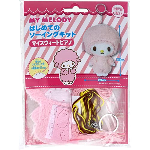 かわいいマイメロディ マイスウィートピアノ/小型/OM020632・Color:マイメロディ マイスウィートピアノ・パッケージ個数:1・サンリオ の キャラクター マスコット が作れる ソーイング キット ! 付属の プラスチック 針 と 糸 を使って、順番通りに 布 を縫い合わせて最後に 綿 を詰めると マスコット キーホルダー が作れます。・出来上がりサイズ：W約90mm×H約130mm×D約30mm※こちらの商品は手作り材料セットで、完成品ではありません。・対象年齢：6歳以上・制作時間：1時間半〜2時間半、難易度：低(★)・素材：布・糸：ポリエステル/キーホルダー：鉄/縫い針：ABS商品紹介 尾上萬(Onoeman) はじめてのソーイングキット キーホルダー サンリオ マイメロディ マイスウィートピアノ OM-020632 原材料・成分 【材質】 布、糸、綿：ポリエステル キーホルダー：鉄 縫い針：ABS