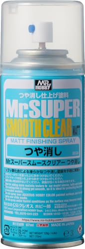 GSI クレオス(GSI Creos) Mr.スーパースムースクリアー スプレー つや消し 170ml ...
