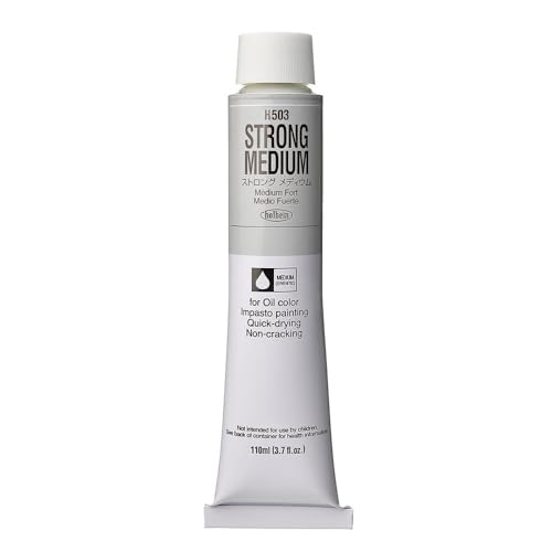 ストロングメディウム/110ml/H503・Color:ストロングメディウム・本体サイズ :170×51×38乾燥促進性をもったアルキド樹脂メディウム (.co.jpより)