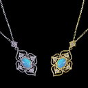 【k18】 オパール × ダイヤモンドアラベスクネックレス 18k 18金 k18wg イエローゴールド ホワイトゴールド アラベスク ネックレス 18金レディース ダイヤ 天然 天然石 ダイアモンド k18ダイヤモンドネックレス 天然ダイヤモンド プレゼント ギフト 唐草模様 透かし(4)