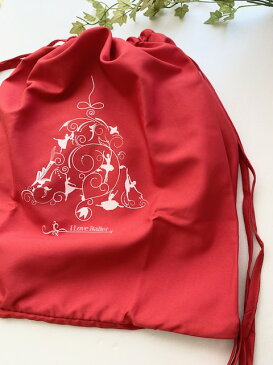 バレエ 巾着 デイリーリュック(巾着)ILBバレエ レッスン に 発表会 に ギフト に お稽古 に☆ バレリーナ柄が 可愛い小物入れ≫ かわいい おしゃれ お祝い お返しにも(JJ-101)