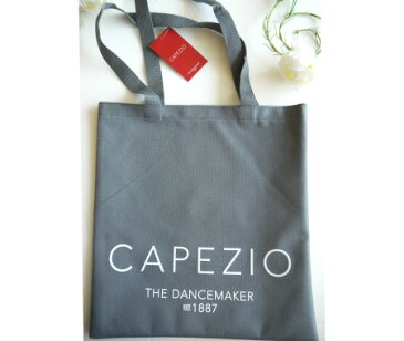 バレエバッグ CAPEZIO トートバッグ　グレー サブバッグに　バレエ教室に　お稽古　レッスンにも ギフト 贈り物　お祝いにも　CA-031