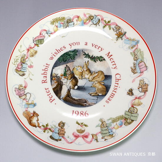 åå Wedgwood ԡӥå 1986ǯ  ѹ ꡼ꥹޥ ץ졼 