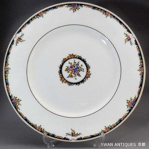 ウェッジウッド Wedgwood 英国製 壺印 オズボーン ディナープレート 約27cm 未使用