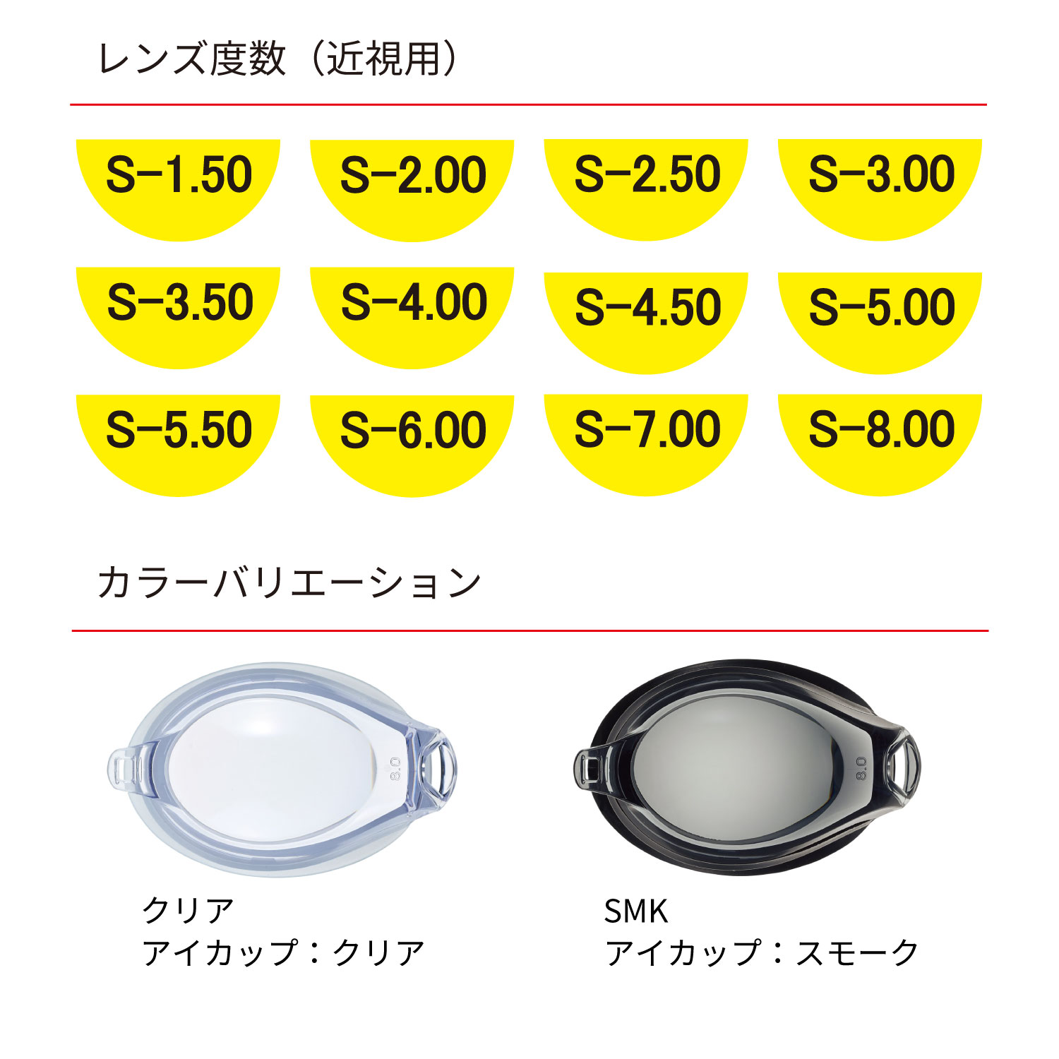 【公式】 SWANS スワンズ スイミング 度付き 近視用 くもり止め 曇り止め UVカット クッション付き FCL-45PAF SMK CLA 3点セット 大人用 水泳 スイム 水中 フィットネス プール 日本製 ゴーグル スイミングゴーグル スワンズゴーグル メンズ レディース ウィメンズ - Image 3