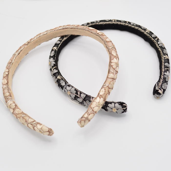 カチューシャ zoule ゾーラ embroidery band5 ヘアアクセサリー HC25161 2509 gargle ガーグル 3