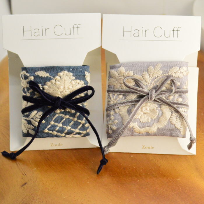 ゾーラ ヘアカフス enbroidery cuff1 zoule 2201 qqpq
