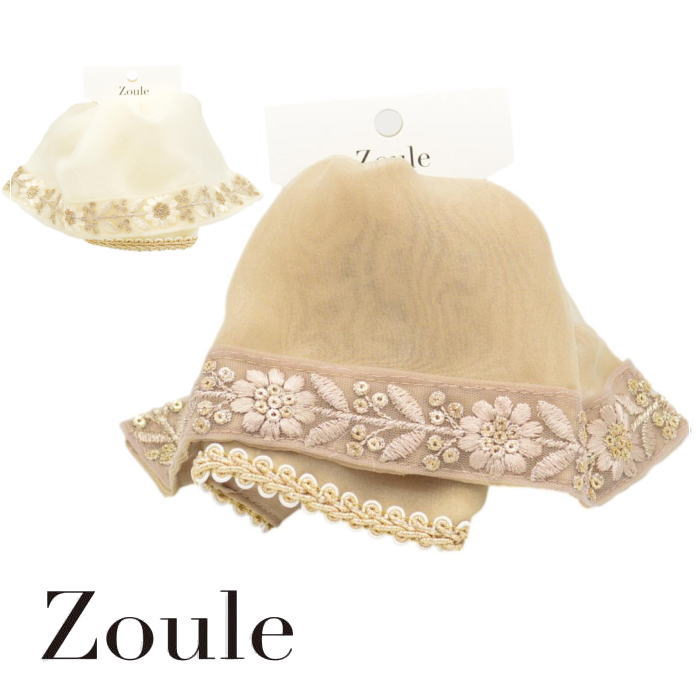 Rakuten - ヘアカフス zoule ゾーラ embroidery frill1 ヘアカフス HC26208 2602 gargle ガーグル