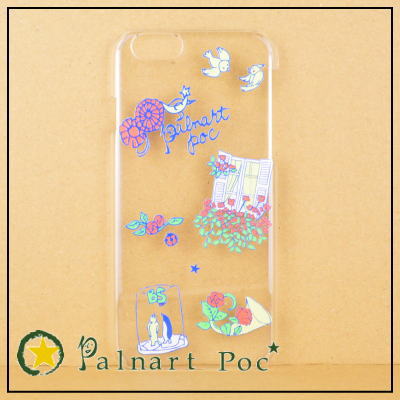 パルナートポック PalnartPoc ドローイング01 スマホケース(6専用) スマートフォン アイフォン iphone カバー Molly Tippet モリーティペット