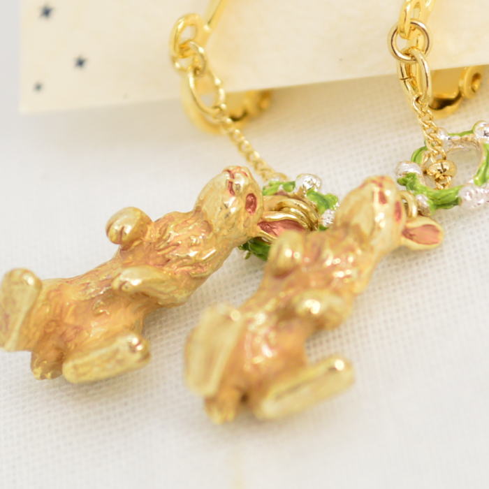 パルナートポック イヤリング ゴールド クローバーピクニック PalnartPoc 2408