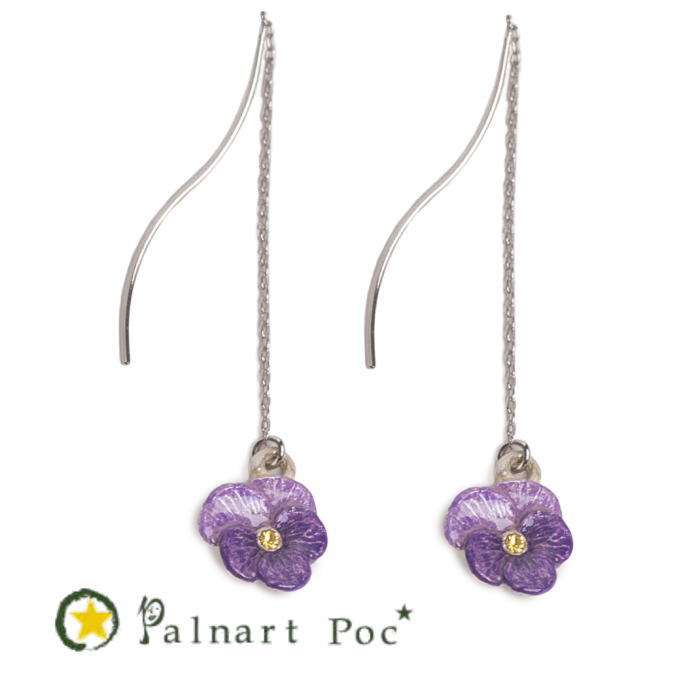 Rakuten - パルナートポック ビオラ 小花 ピアス PalnartPoc 2602