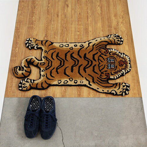 ディテール DETAIL チベタンタイガーラグ DTTR-01 SS エクストラスモール Tibetan Tiger Rug ss カーペット 玄関 マット 絨毯 ラグ 雑貨 [3]