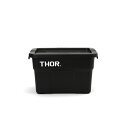 ソー ミニ トート ウィズ リッド ブラック THOR Mini Tote With Lid Black 雑貨