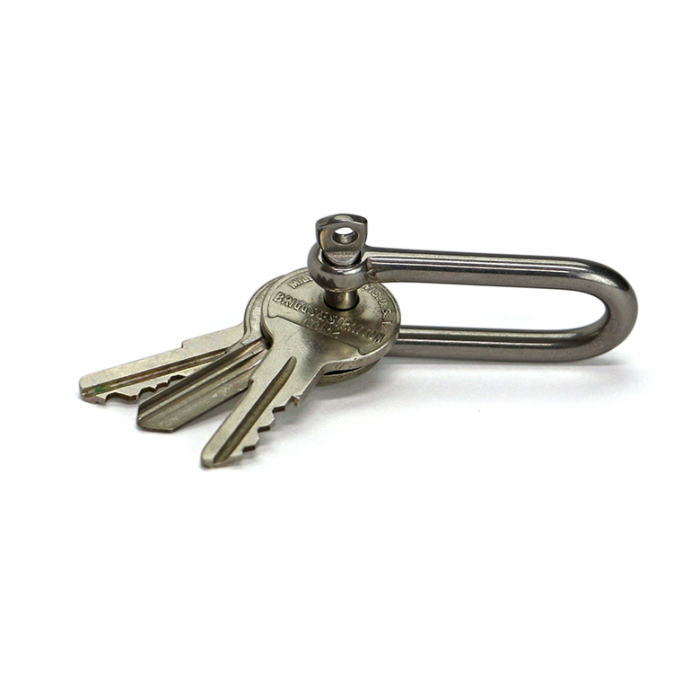 アクセサリーと雑貨 Swapsのグローマ ノーティカ ロングシャックル 202 GLOMA NAUTICA Long Shackle キーリング キーホルダー ヨットツール キーフック 雑貨 2306｜アングル3