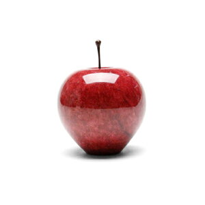 マーブル アップル ラージ Marble Apple Large レッド Red インテリア 大理石 ペーパーウェイト 飾り プレゼント ギフト 大人 マーブルアップル りんご 林檎