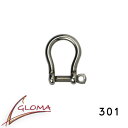 グローマ ノーティカ バウ シャックル S 301 GLOMA NAUTICA Bow Shackle キーリング キーホルダー ヨットツール キーフック 雑貨 2306