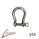 グローマ ノーティカ バウ シャックル L 302 GLOMA NAUTICA Bow Shackle キーリング キーホルダー ヨットツール キーフック 雑貨 2306