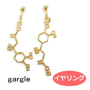 ガーグル イヤリング gargle 化学式 ゴールド・アドレナリン er1810h-3552g 化学式 アクセサリー