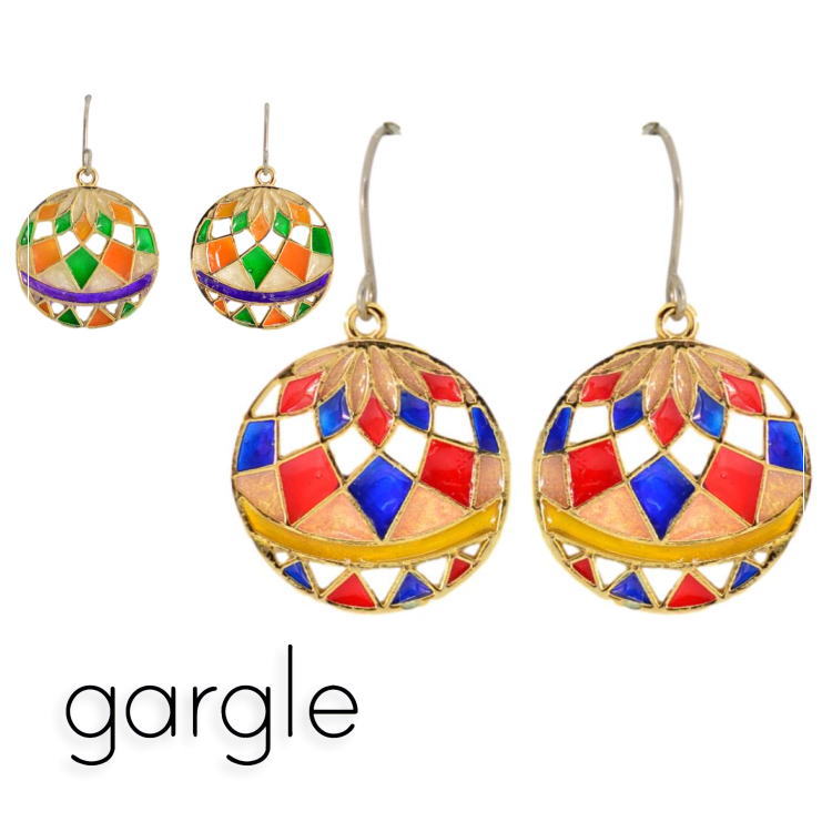 gargle ガーグル ステンドマリ ピアス PC14001 2508