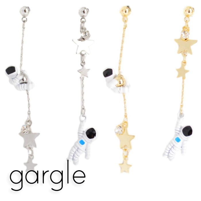 Rakuten - gargle ガーグル ぶら下がり飛行士 ピアス PN14071 2404
