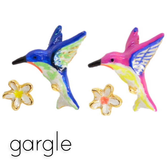 乐天商城 - ガーグル ピアス gargle ハチドリ ピアス PS15312 2506