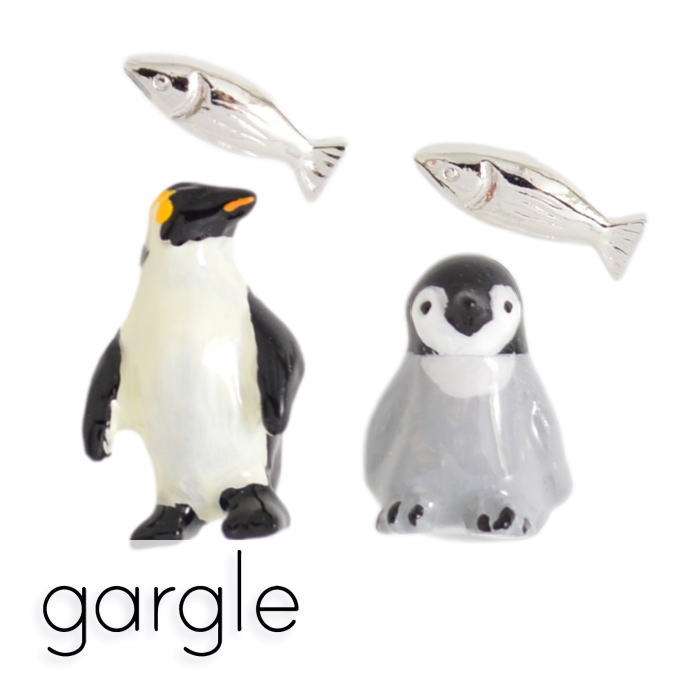 Rakuten - ガーグル ピアス 親子ペンギン ピアス PS15311 2506