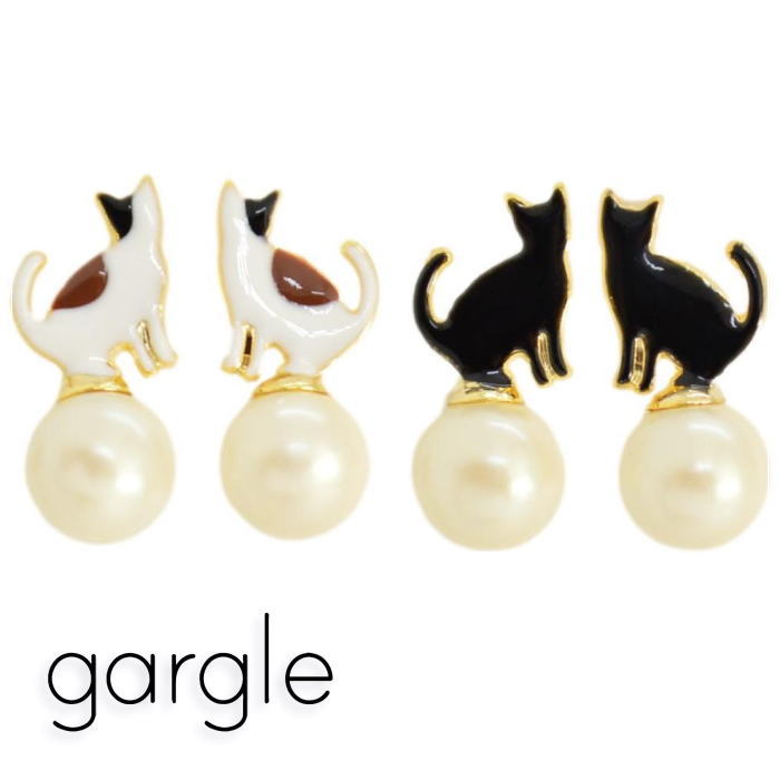 乐天商城 - ピアス ガーグル パール猫 PL15443 gargle swaps 2502
