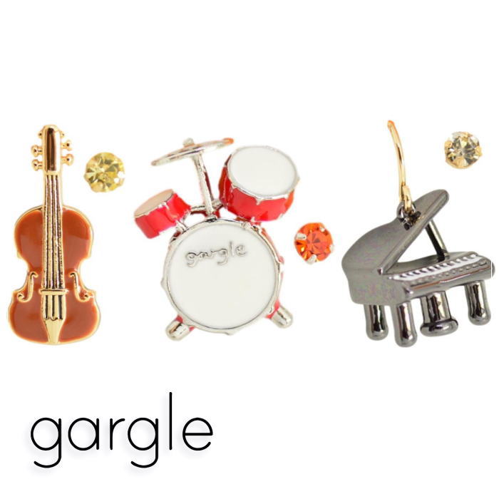 ガーグル ピアス gargle ミニチュア楽器1 ピアス BMY15025 2507