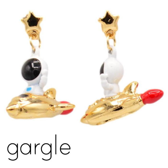 樂天商城 - ガーグル ピアス gargle ロケット飛行士 ピアス PN15349 2508