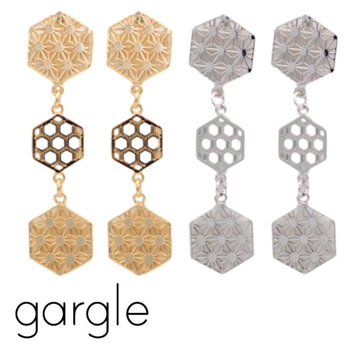 乐天商城 - ガーグル ピアス gargle 和柄透かし ピアス PL15386 2509