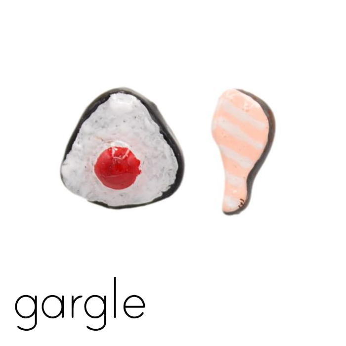 ガーグル ピアス gargle おにぎりとシャケ ピアス PC15407 2510