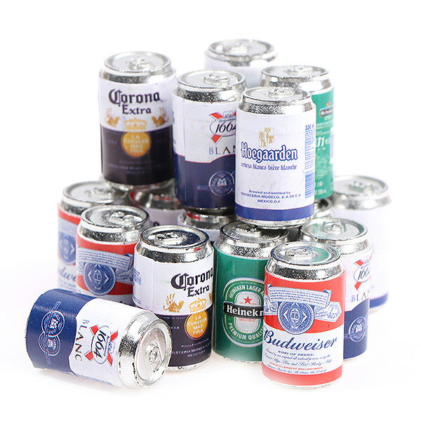 缶ビールのパーツ 5本セット★ドリンク ボトル ジュース アルコールドリンク