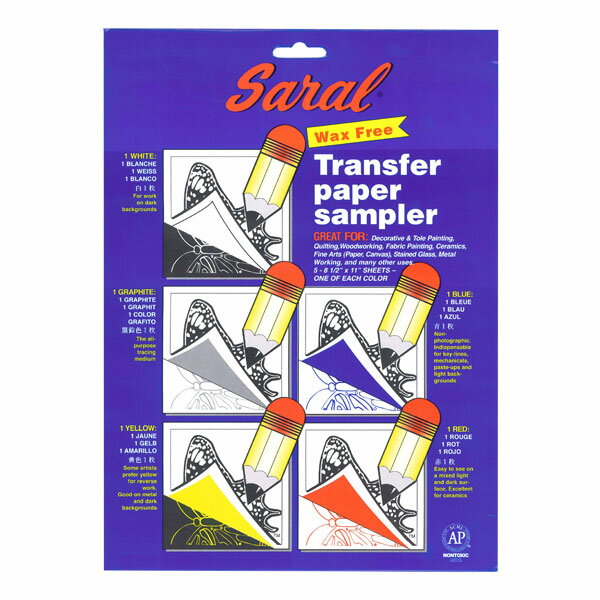 (bd509)サーラル 転写紙 5色セット 白 青 黄 グレー 赤 デザイン用 ペイント ネイル ミキシングパレット 便利 絵の具 ジェル 混ぜる アート用具 ...