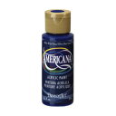 【アクリル絵具】100 ウルトラブルーディープ アメリカーナ 2oz/59ml Americana 塗料 デコアート DecoArt 絵の具 アクリルカラー 鮮...