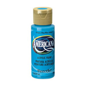 【アクリル絵具】234 カリプソブルー アメリカーナ 2oz/59ml Americana 塗料 デコアート DecoArt 絵の具 アクリルカラー 鮮やか ペ...