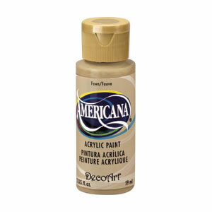 【アクリル絵具】242 フォーン アメリカーナ 2oz/59ml Americana 塗料 デコアート DecoArt 絵の具 アクリルカラー 鮮やか ペイント...