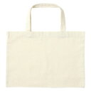 ar55505 布バッグ B4 横長 エコバッグ デコ土台 素材 材料 生成り オフホワイト 無地 キャンバス風 お買い物バッグ バック