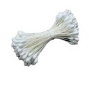 (KP450.950) 素玉ペップ 2束入 特大 白/黄色 ペップ アートフラワー 造花用 花芯 手作り 花 おしべ めしべ つまみ細工 ディップアート コサー...