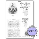 (bk1894) シルクスクリーン Noel 河崎香 トールペイント A4サイズ 模様 カルトナージュ 手芸 ステンシル アンティーク パターン アクリル 絵の...