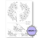 (bk7049) シルクスクリーン さくらと鳥 Rika トールペイント A4サイズ 模様 カルトナージュ 手芸 ステンシル アンティーク パターン アクリル ...
