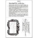 (bk1527) シルクスクリーン Old Typewriter 弓部玲子 トールペイント A4サイズ 模様 カルトナージュ 手芸 ステンシル アンティーク パ...
