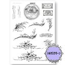 (bk7023) シルクスクリーン ミニすずらん 弓部玲子 トールペイント A4サイズ 模様 カルトナージュ 手芸 ステンシル アンティーク パターン アクリル...