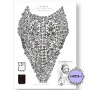 (bk7055) シルクスクリーンAntique Lace ポワンド ローズ 弓部玲子 トールペイント A4サイズ 模様 カルトナージュ 手芸 ステンシル アン...